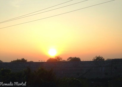 Sunrise that morning!